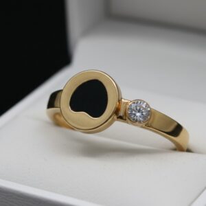 The Onyx & Ember Duo Ring