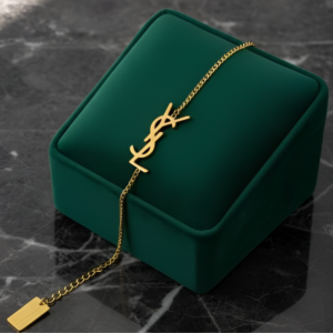 Stainless steel 18k gold plated bracelet