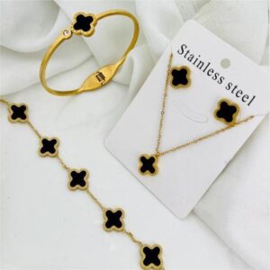 Black clover stainless steel deal