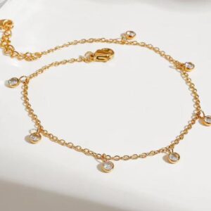 Luminous Dewdrop Station Bracelet