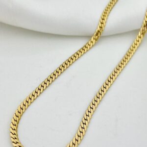 Imperial Gold Curb Link Chain 18k